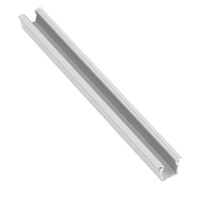 Alumiiniumprofiil LED mikro-süvistatav GLAX hõbe L=2 m
