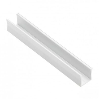 LED alumiiniumprofiil GLAX Mini kõrge 14mm valge 2m