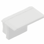 GLAX mini LED profiili kate flange kõrge must (10 tk blisteris) - <span class="woocommerce-Price-amount amount"><bdi>1.64 <span class="woocommerce-Price-currencySymbol">€</span></bdi></span> - LED profiilid