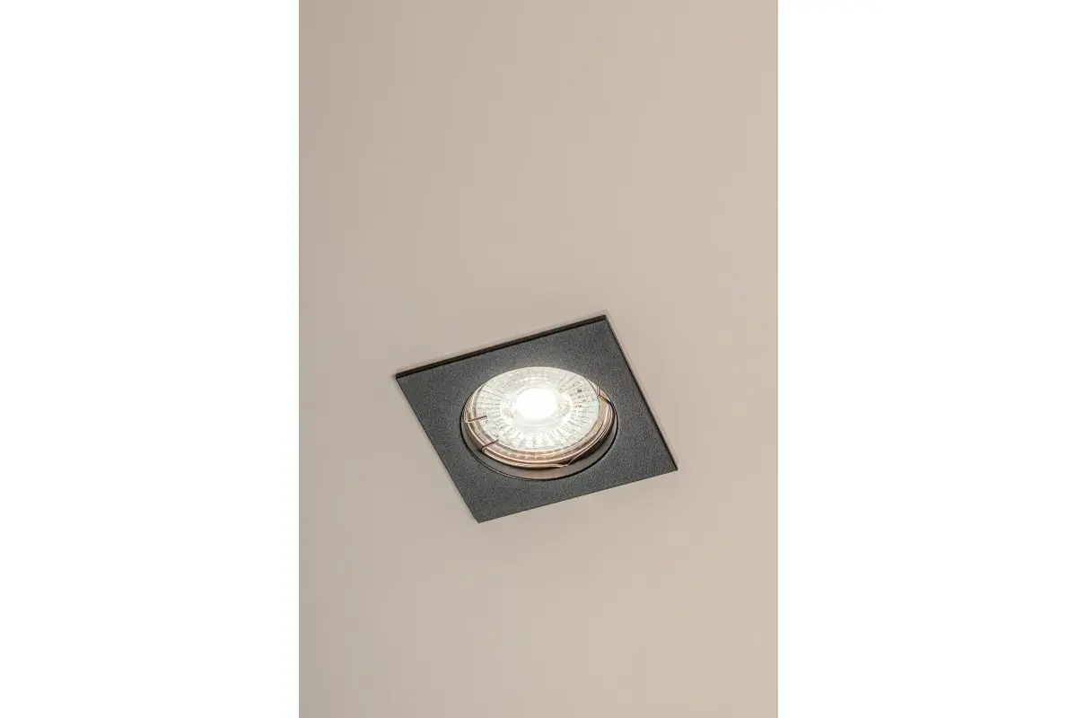 PORTO laevalgusti, IP20, ruudukujuline, must, Tüüp DS10 - Image 3