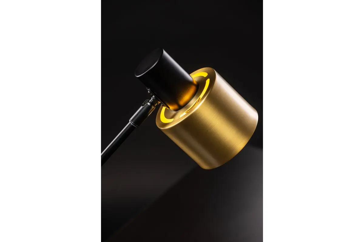 Laualamp Selvia II, 6072, max. 250V, 50/60Hz, 1*E14, max. 25 W, dia. 10 cm, IP20, kuld/must - Image 3