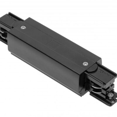 Elektriline ühendus X-RAIL kolmefaasilisele siinile, toiteallikas saadaval, 166x35mm, must