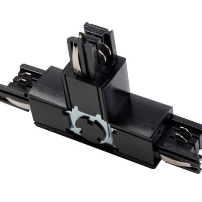 T reguleeritav ühendus X-RAIL kolmefaasilisele siinile, 166x101mm, sise/väline, parem, must