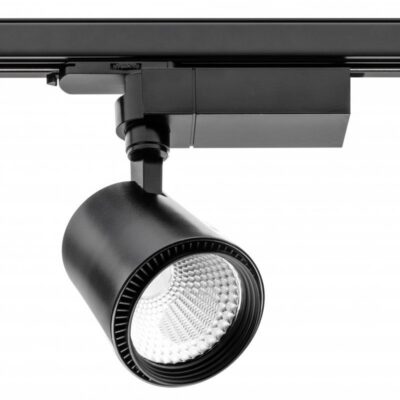 COB X-LINE LED siinivalgusti, 30W, 2052lm, AC220-240V, 50/60Hz, kiirgusnurk 60°, IP 20, neutraalne valge, must