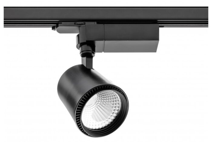 COB X-LINE LED siinivalgusti, 30W, 2052lm, AC220-240V, 50/60Hz, kiirgusnurk 60°, IP 20, neutraalne valge, must