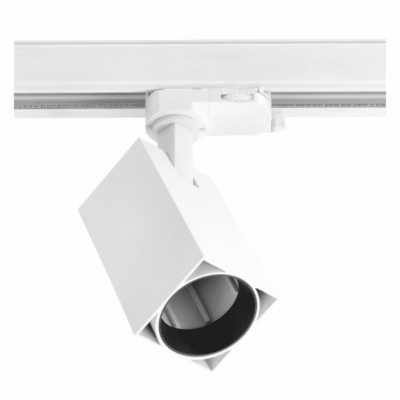 Siinivalgusti LIMA, GU10, max. 20W, AC220-240V, 50/60 Hz, IP20, IK08, ruudukujuline, valge
