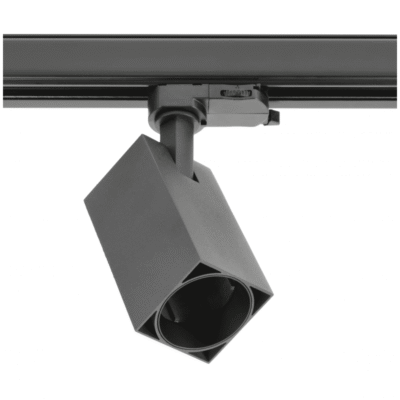 Siinivalgusti LIMA, GU10, max. 20W, AC220-240V, 50/60 Hz, IP20, IK08, ruudukujuline, must