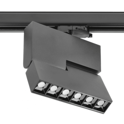 LED siinivalgusti SIERRA, 18W, 1620lm, AC220-240V, 50/60 Hz, PF>0.9, Ra≥80, IP20, IK08, 4000K, 48°, must
