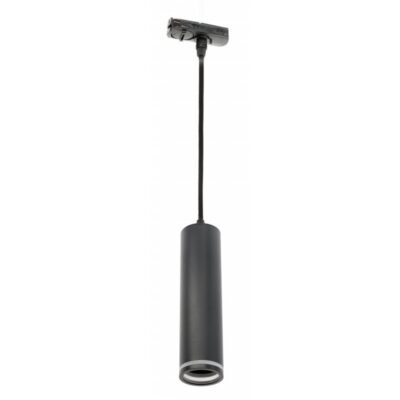 Siinivalgusti 1-faasilisele siinile, SOLIS 2, 55x210mm, GU10, max. 20W, max. 250V, 50/60Hz, IP20, must