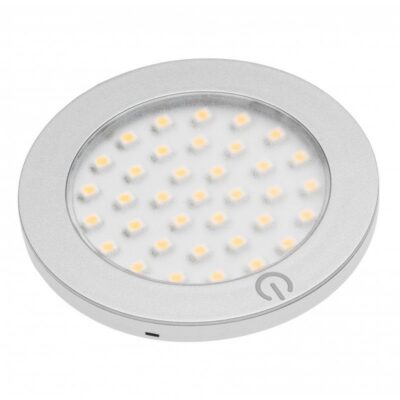 LED valgusti lülitiga Castello, 12V DC, 2.8W, 36 SMD3528, külm valge, 200cm kaabel miniAMPiga