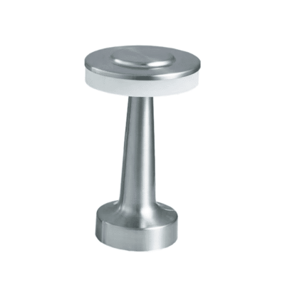 Monum laualamp, 3W, 200lm, DC 5V, 1A, 3000 K, 3 astet dimmerdamiseks, aku 1800 mAh, inox