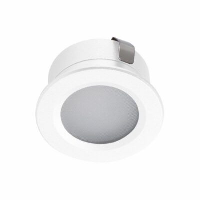 Kanlux süv. 12V, 1W valge raam IP65 3000K 30lm
