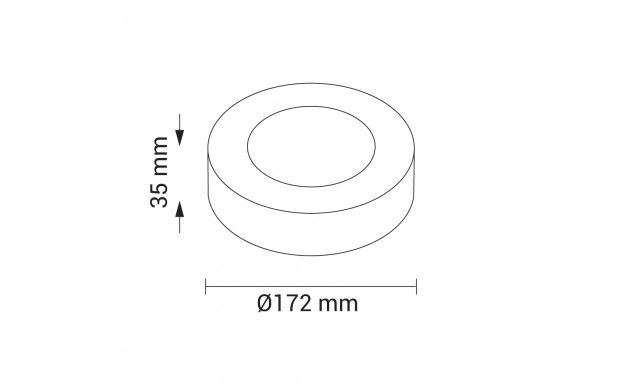 Led paneel 12w 2800K pinnap - Image 3