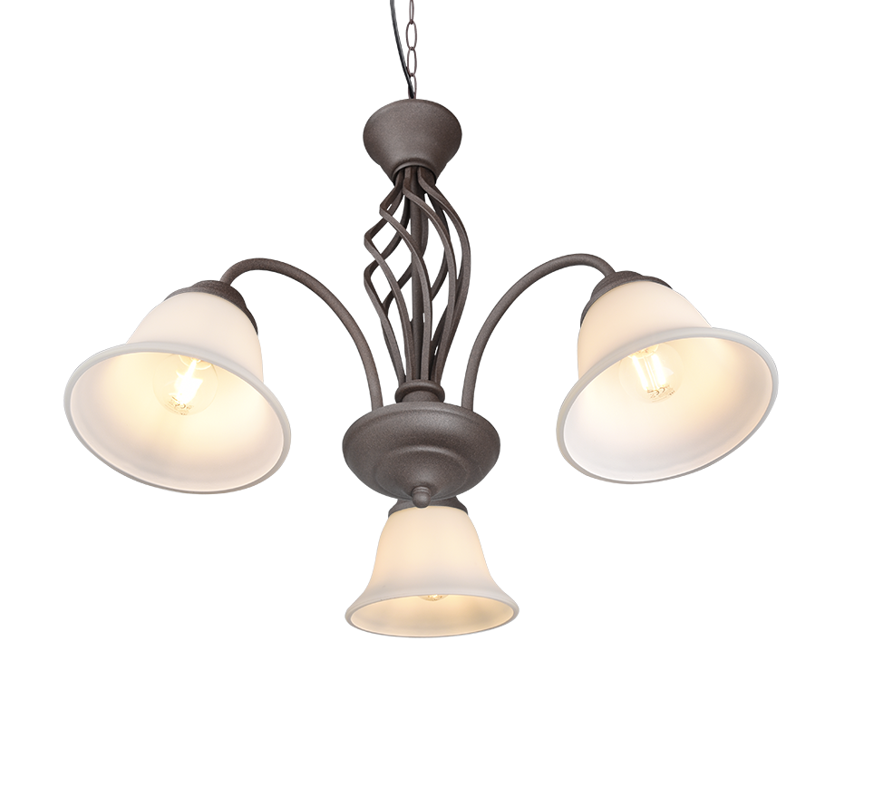 Rustica rippuv valgusti 3 tk E27 maalähedane - Image 4