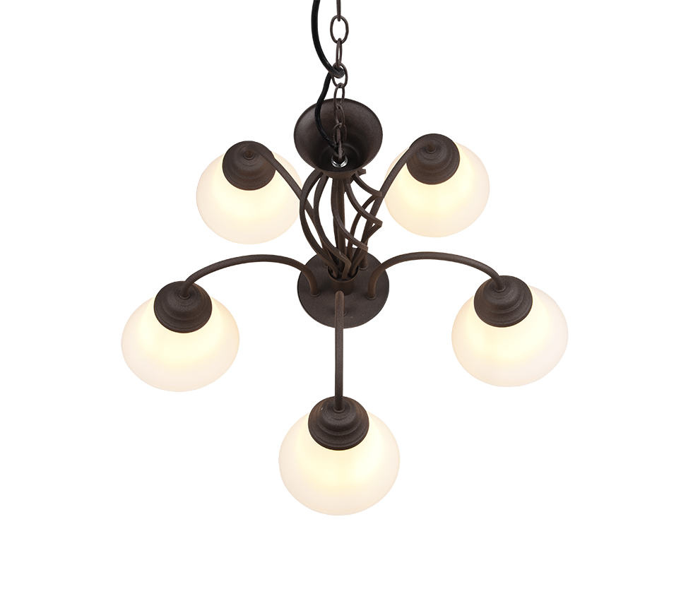 Rustica rippuv valgusti 5-pc E27 maalähedane - Image 3