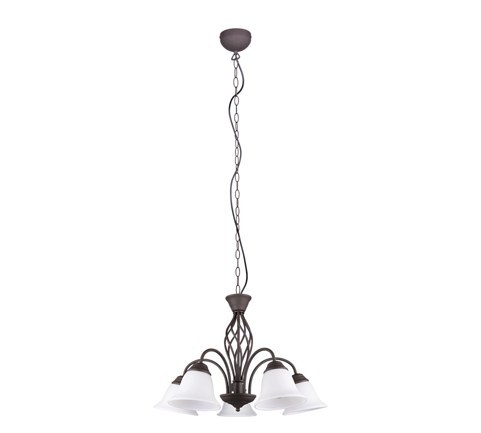 Rustica rippuv valgusti 5-pc E27 maalähedane - Image 5