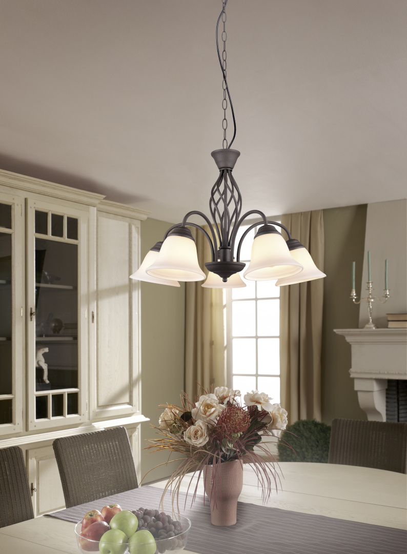 Rustica rippuv valgusti 5-pc E27 maalähedane - Image 2