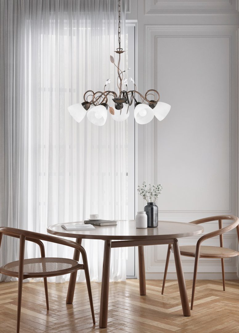 Rippuv valgusti 5x E14 maalähedane - Image 2