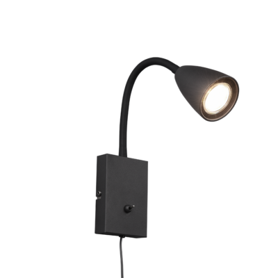 Seinavalgusti GU10 must matte
