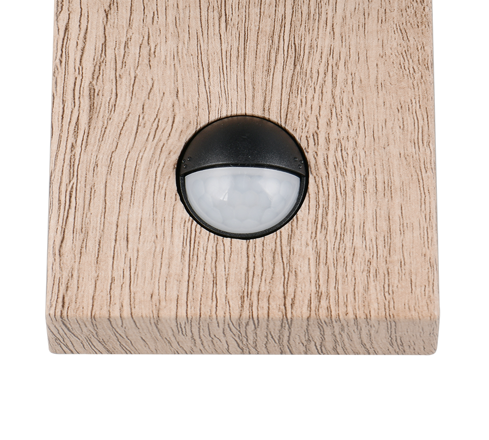 Seinavalgusti E27 antratsiit/puit liikumisandur - Image 3