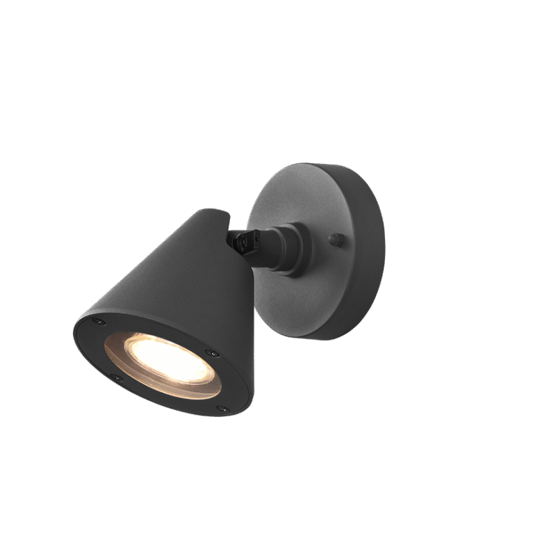 Seinavalgusti GU10 antratsiit