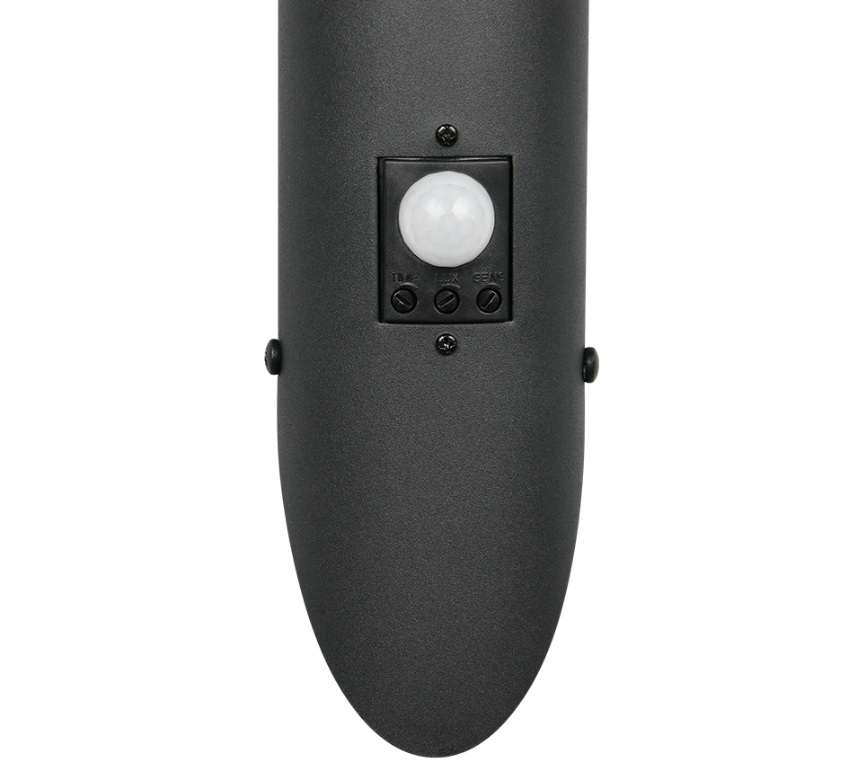 Seinavalgusti E27 matt must/valge liikumisandur - Image 3