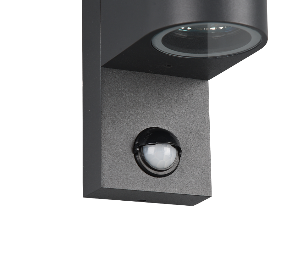 Seinavalgusti GU10 antratsiit ümmargune liikumisanduriga - Image 3