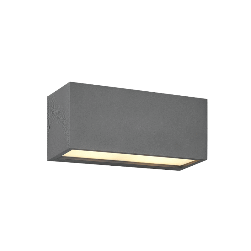 Seinavalgusti 2xE14 antratsiit