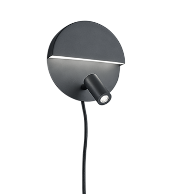 Seinavalgusti LED must matte