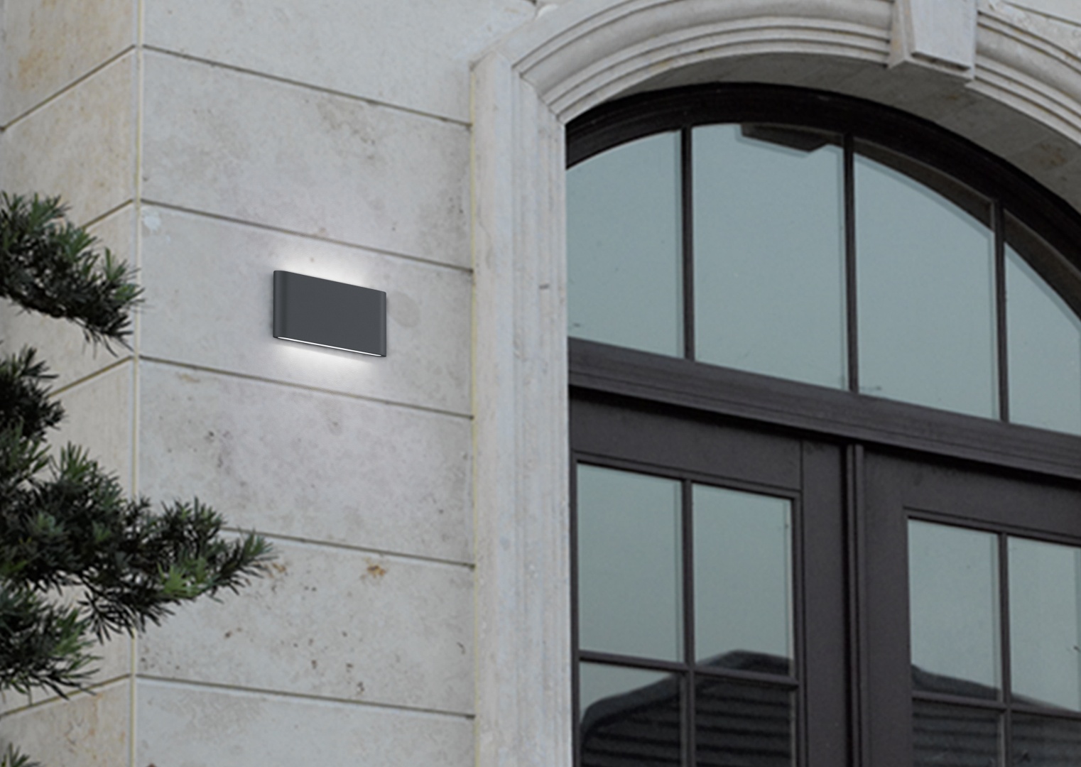 Seinavalgusti Thames II LED 17,5x9 cm antratsiit - Image 2