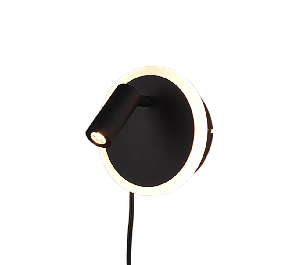 Seinavalgusti LED must