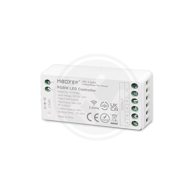RGBW RF LED kontroller 12/24V 12A