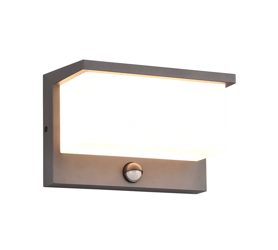 Seinavalgusti must liikumisandur LED