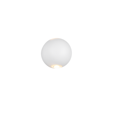 Seinavalgusti 2xLED matt valge