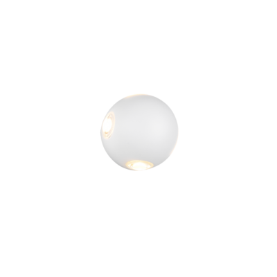 Seinavalgusti 4xLED matt valge