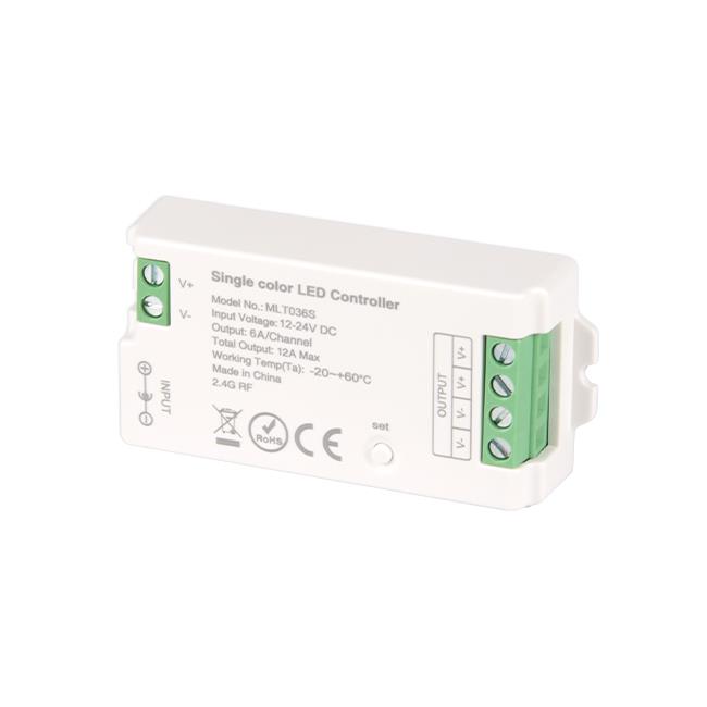 Led kontroller, ühevärviline 12-24V, max12A