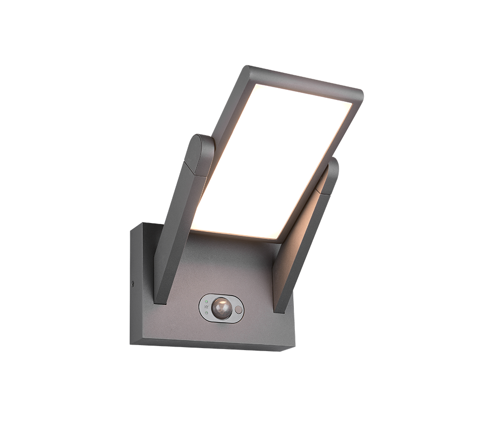 Malawi hübriidne päikese LED seinavalgusti antratsiit laaditav liikumis- ja hämarustundlik andur