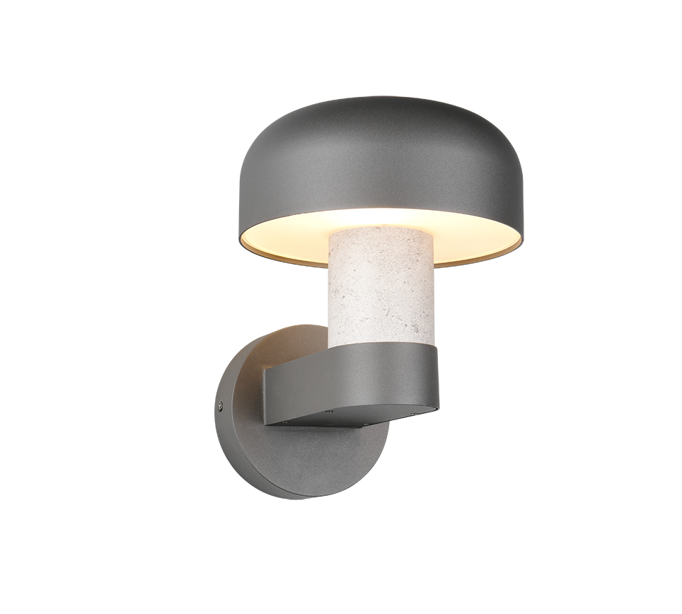 Seinavalgusti E27 antratsiit/betooni välimus