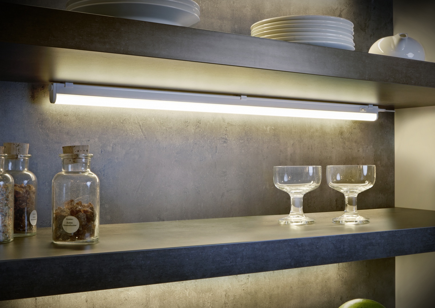 Seinavalgusti LED 84 cm valge - Image 2