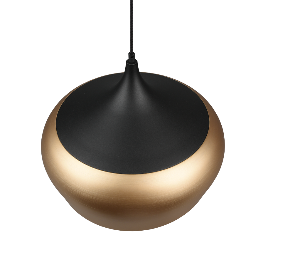 Rippuv valgusti 1 tk 45 cm E27 matt messing - Image 3