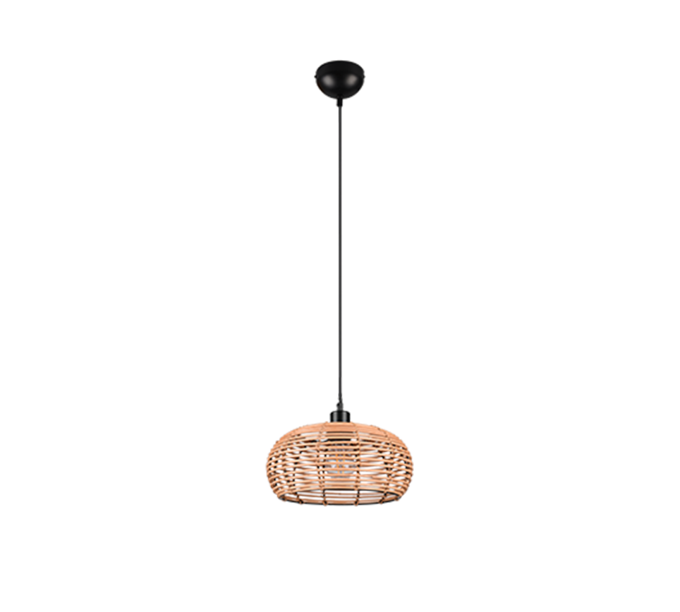 Rippuv valgusti 30 cm E27 looduslik värv/palmik - Image 4