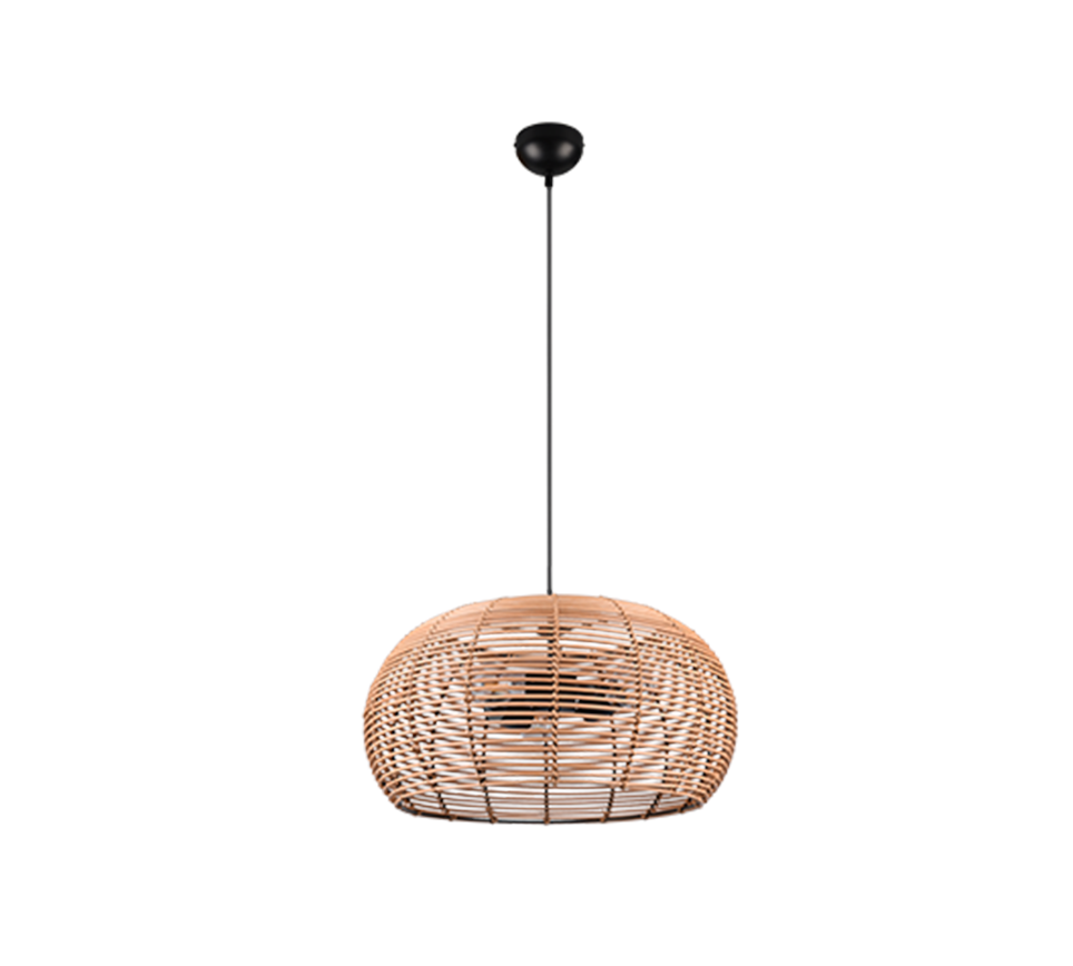 Rippuv valgusti 50 cm E27 naturaalne värv/palmik - Image 5