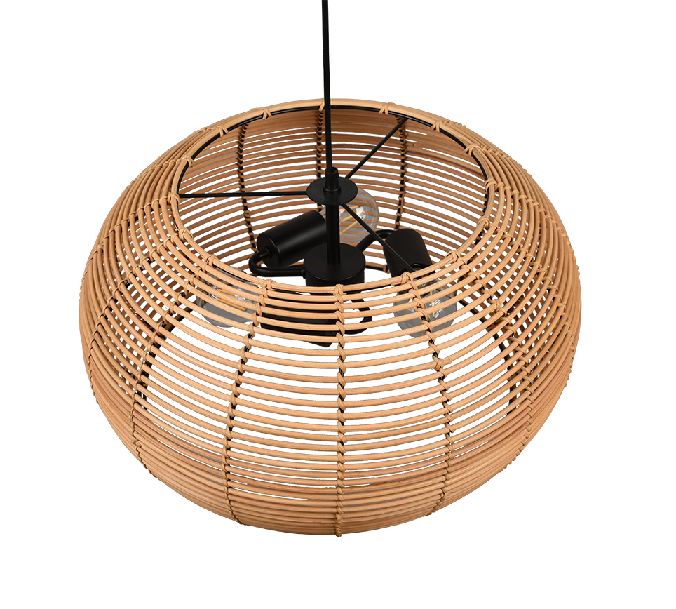 Rippuv valgusti 50 cm E27 naturaalne värv/palmik - Image 6