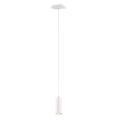 Rippuv valgusti 1 tk 12 cm GU10 valge