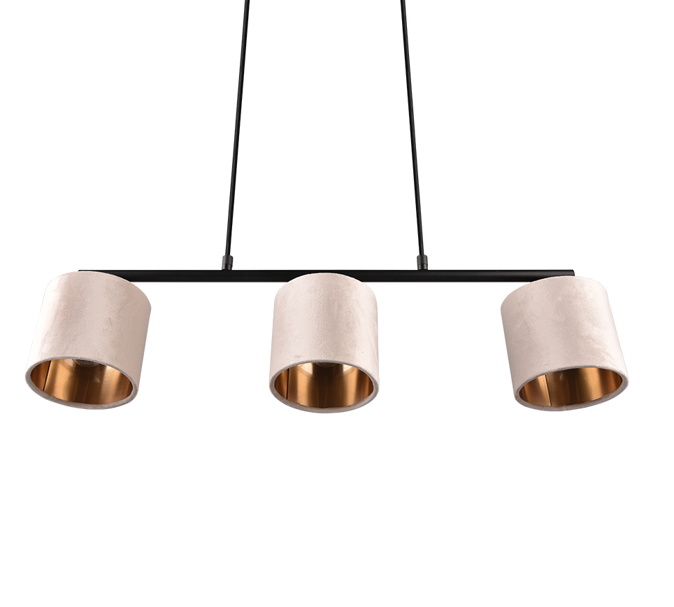 Rippuv valgusti 3 tk E14 beež - Image 8