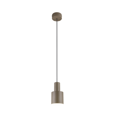 Rippuv valgusti 1 tk E27 taupe