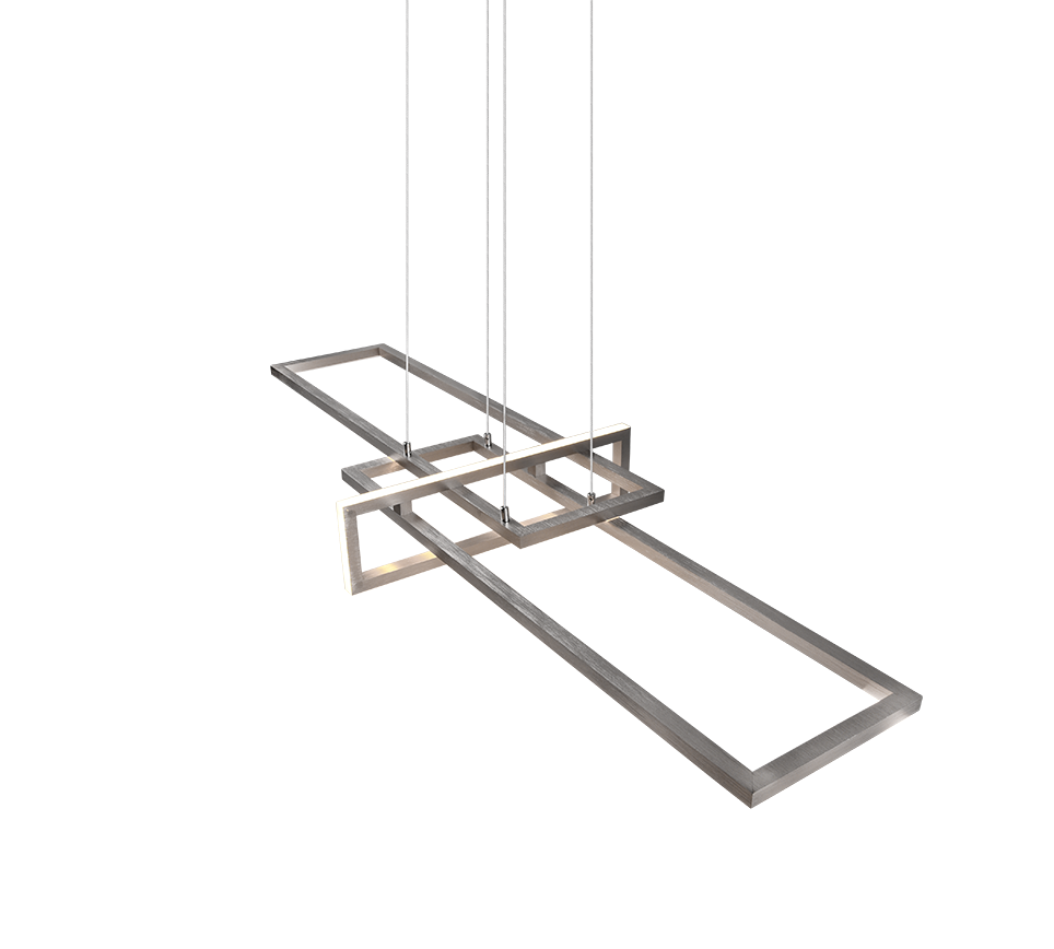 Rippuv valgusti LED hõbedane - Image 2