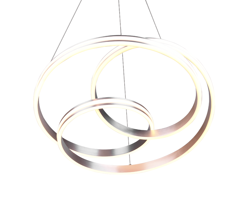 Rippuv valgusti LED hõbedane - Image 4