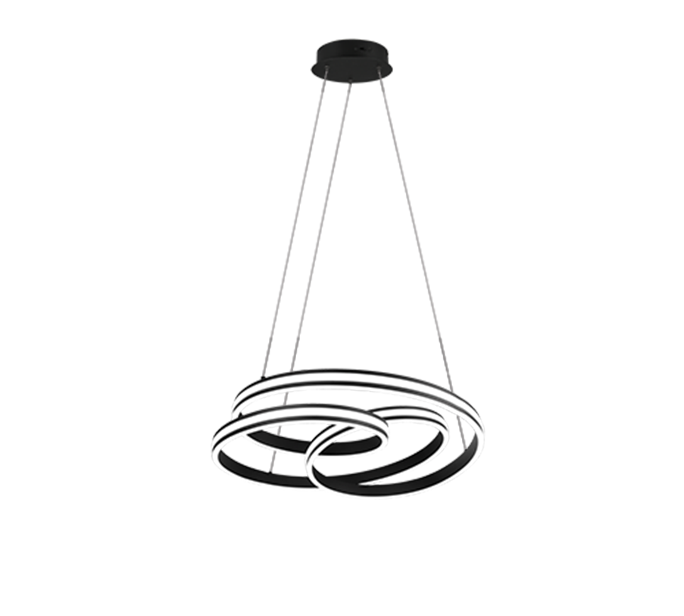 Rippuv valgusti LED must - Image 5