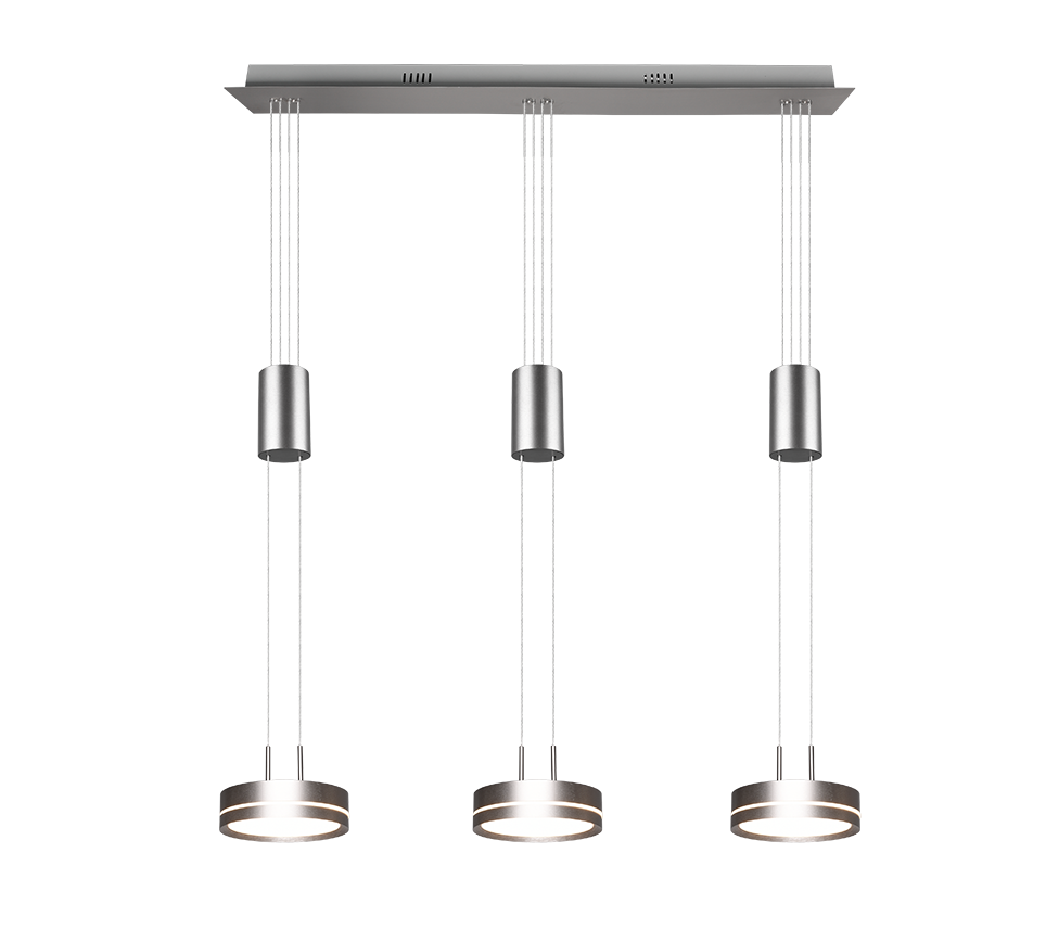 Rippuv valgusti 3 tk hõbedane - Image 3